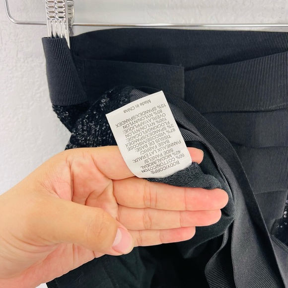 Tory Burch Antiscia Sequin Y2K Bondage High Waisted Pencil Skirt - Picture 6 of 7